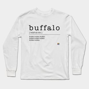 SPM Buffalo buffalo Buffalo buffalo buffalo buffalo Buffalo buffalo Long Sleeve T-Shirt